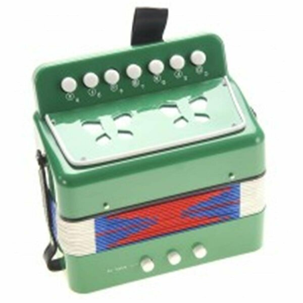 Awesome Audio Childrens Musical Instrument Accordion, Green AW2524026